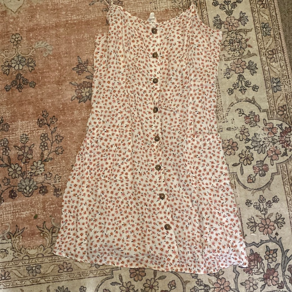 L boutique floral summer dress
